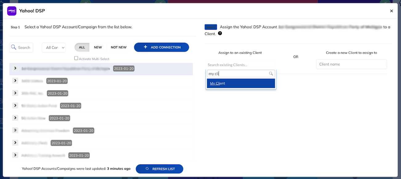 Yahoo DSP Support Guide TapClicks