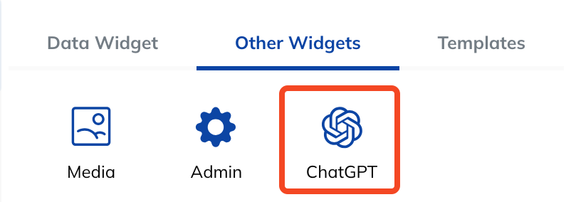 AI Widget Button
