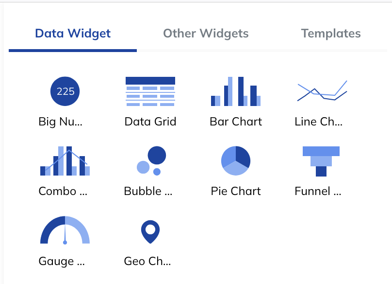 Widget Type Options