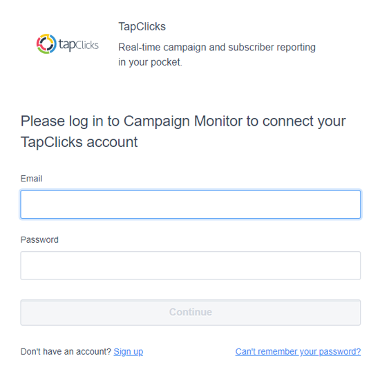 Campaign Monitor Support Guide TapClicks