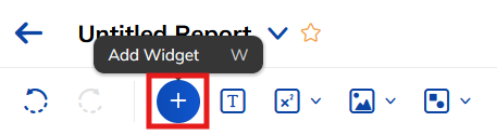 Add Widget Button
