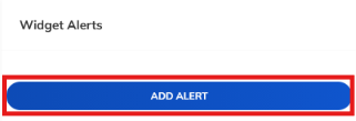 Add Alert Button Below Saved Alert