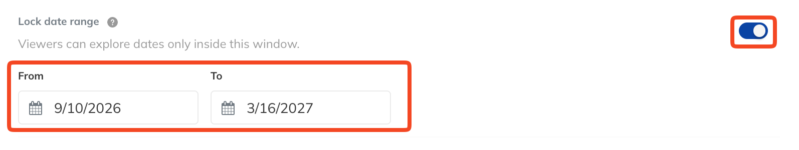 Permalink Lock Date Range Toggle