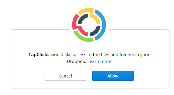 Allow TapClicks Access